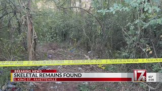 Skeletal remains found in Fayetteville
