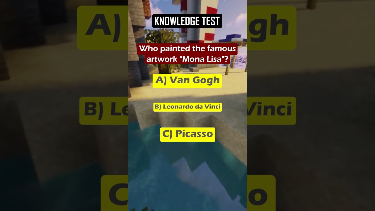 Who Painted the Mona Lisa? 🎨 Fun Art Trivia Short! 