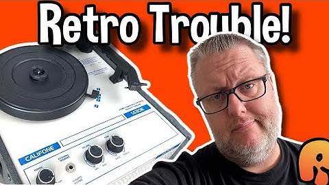 Vintage Califone 1430K Review: Looks Great, But One Big Problem!