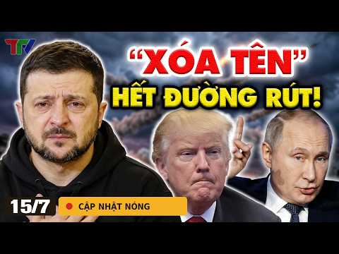 Thời sự 15/7: Gọng kìm 3 hướng siết chặt Kramatorsk, Nga kích hoạt siêu bom 3 tấn xóa sổ phòng tuyến
