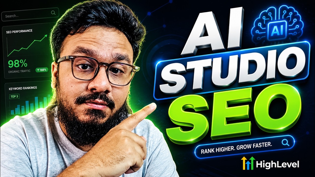 GoHighLevel AI Studio SEO - COMPLETE Tutorial - YouTube