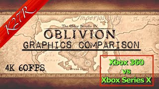 TES IV: Oblivion graphics comparison - Xbox 360 vs Xbox Series X