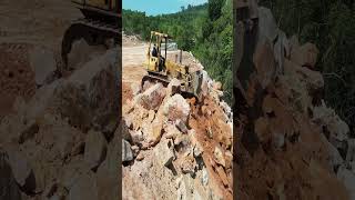 EP.86 Komatsu D41P Dozer Pushing Stone on the Mountain #pnmachines