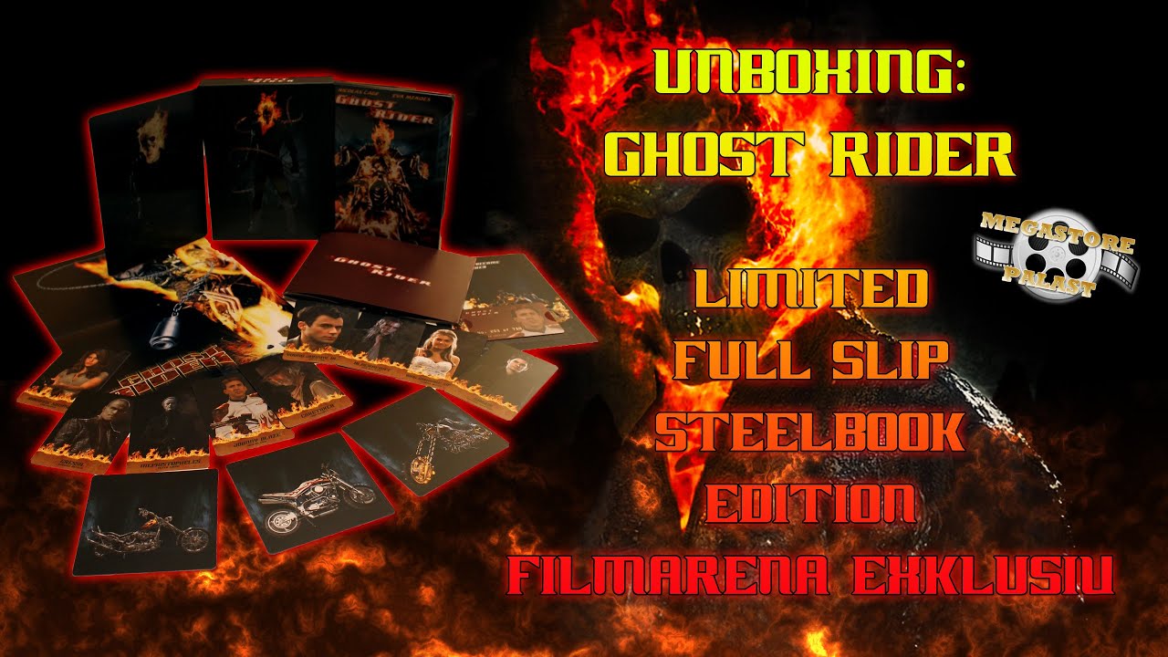 Unboxing - Ghost Rider - Full Slip - Steelbook Edition - Filmarena exklusiv
