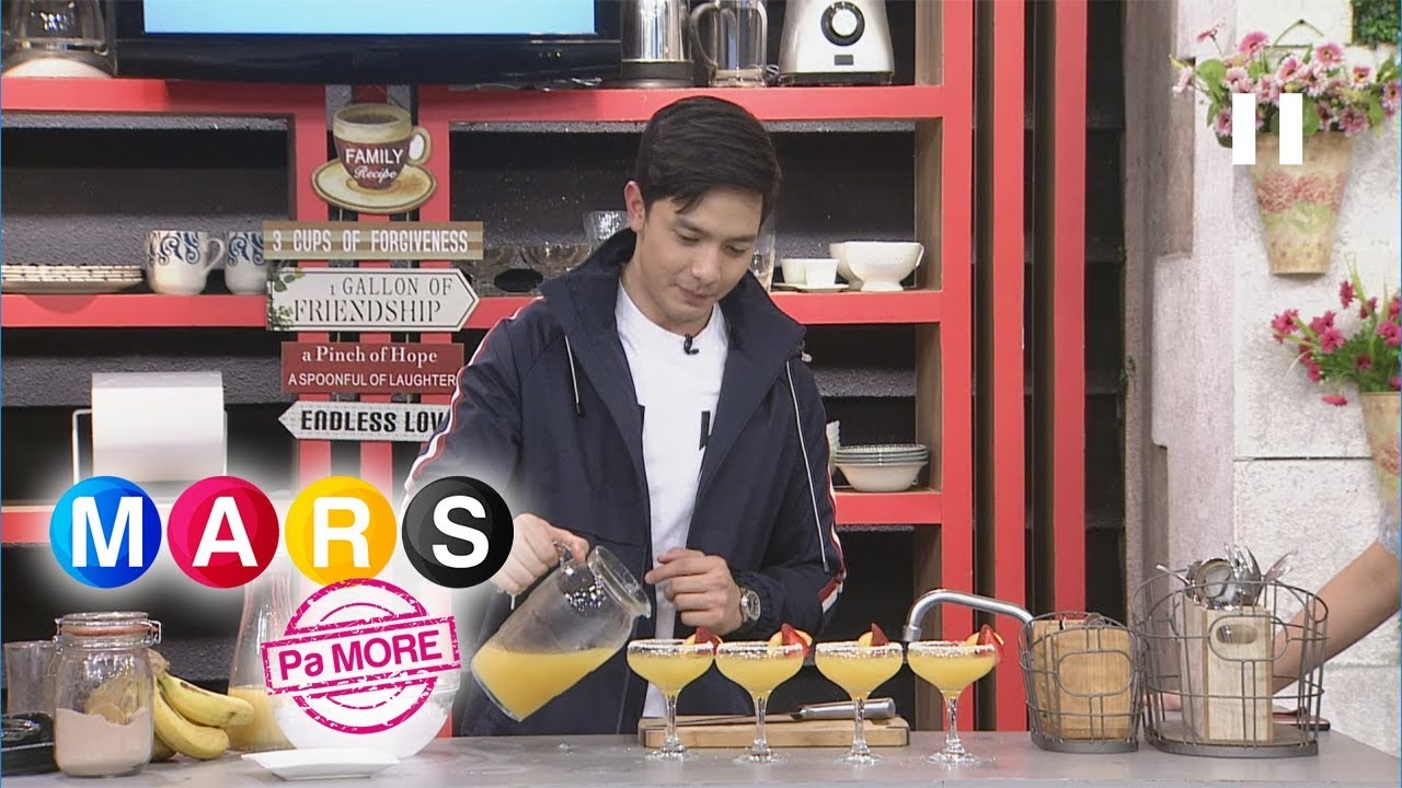 Mars Pa More: Pambansang Bae Alden Richards' mocktail juice recipe | Mars Masarap