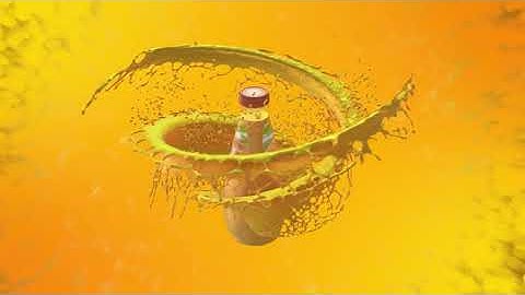 Juice Bottle Spot | 3D Blender | Motion Design