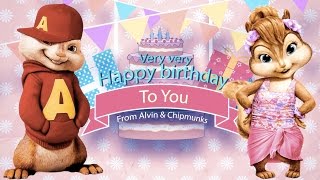 Happy Birthday Song By Chipmunks  Happy Birthday Wishes