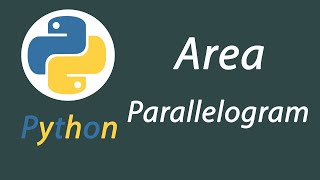 Area of Parallelogram in python-Python Programming