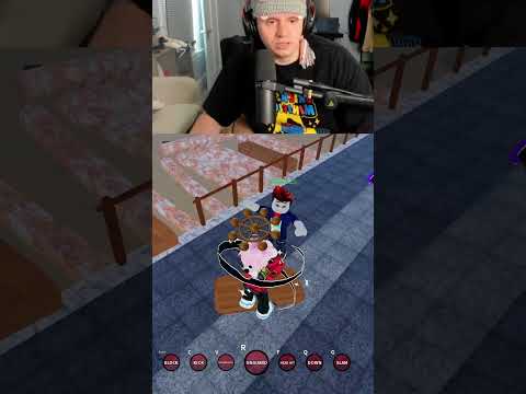 I made him rage quit in catch a fade 2... #roblox