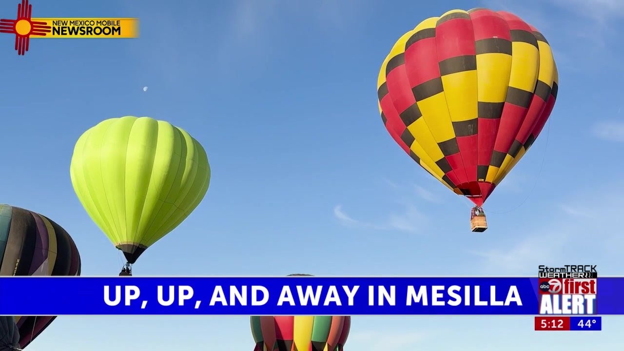 Mesilla Valley Balloon Rally 5 PM Coverage - YouTube
