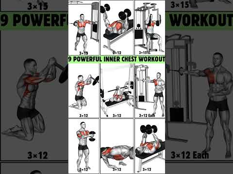 9 Powerfull Inner Chest Workout To Transform Upper Body Workout Chestworkout 