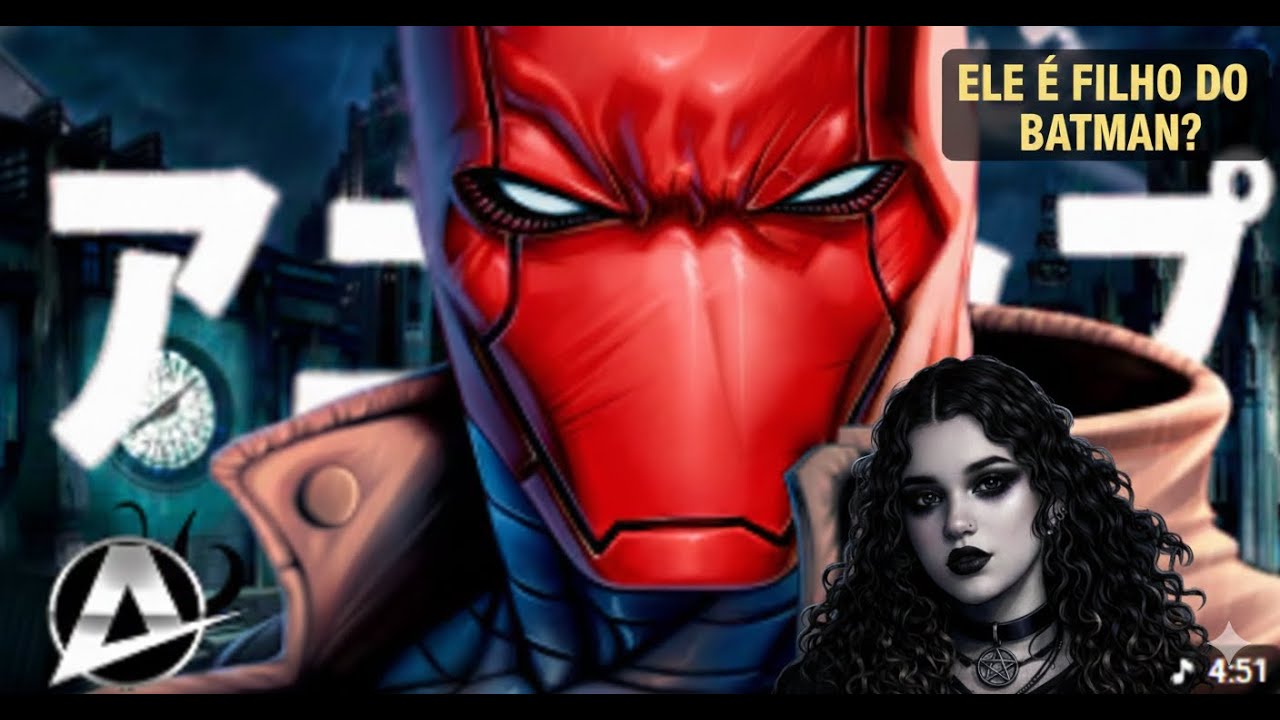 REACT ♪ Capuz Vermelho | O Robin é Passado | AniRap (‪@HunterMsc‬)