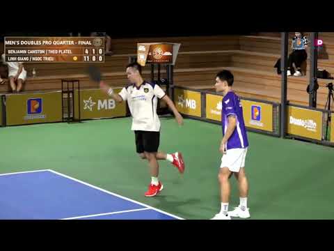Highlight of the match Linh Giang/Ngoc Trieu Benjamin Cawston/Theo Platel VIETNAM MASTERS PETROLI...