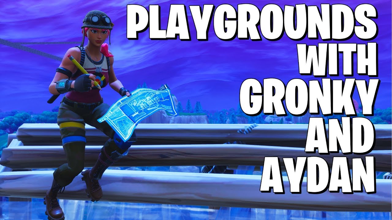 Playground 1v1s with Ghost Aydan and Gronky (I GOT ROASTED)