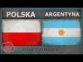 POLSKA vs ARGENTYNA | Siły wojskowe (2018)