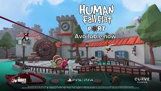 Human: Fall Flat - Free Level Port Launch Trailer | PS5 & PS4