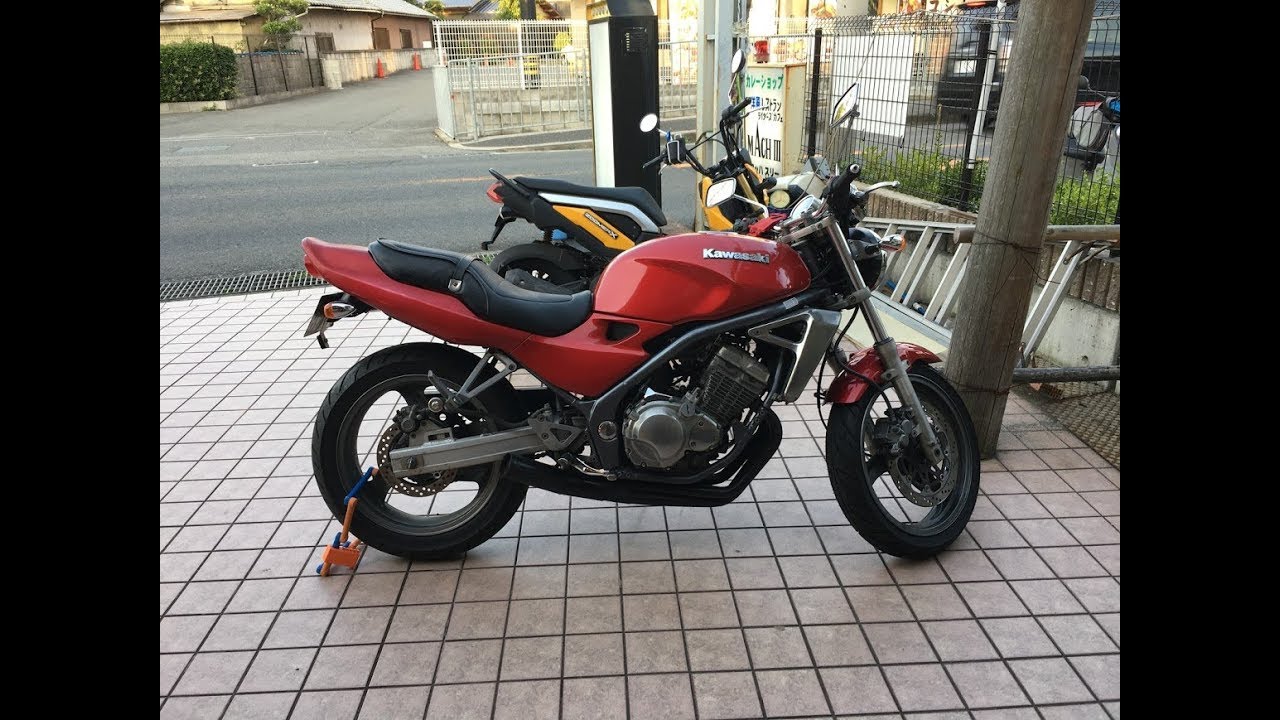 kawasaki バリオス 豪快ブラック集合管サウンドを聞け 1994 カワサキ・バリオス 1994