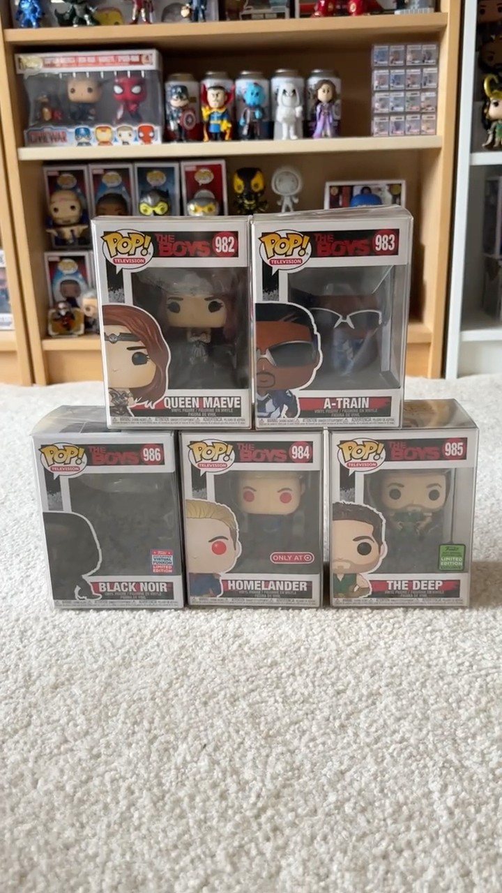 Unboxing 5 The Boys Funko Pops! #funko #funkopop #theboys #whatnot