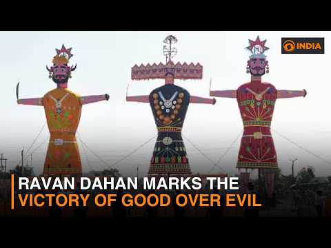 Vijay Dashami Celebrated Across India with Ravan Dahan and Festive Fervour