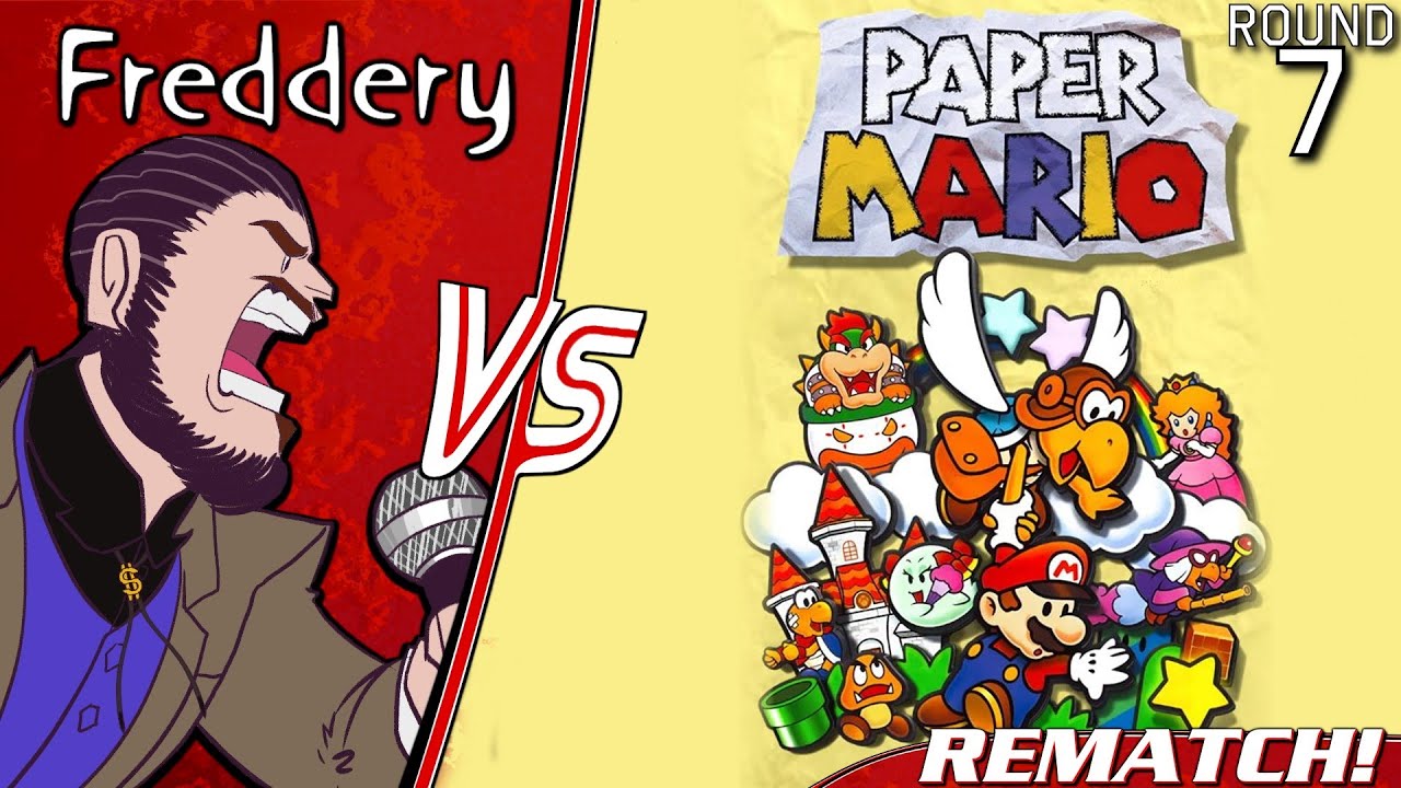 Freddery VS Paper Mario - Round 7 (Rematch)