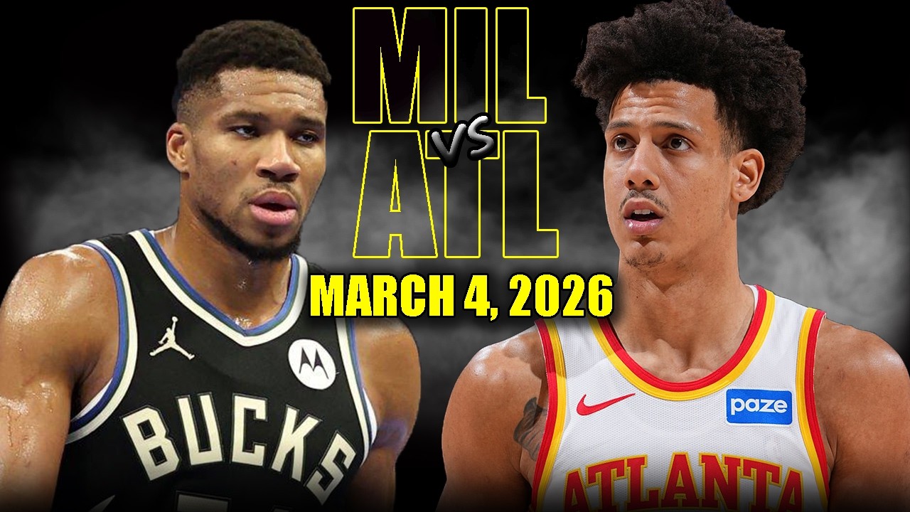 Milwaukee Bucks vs Atlanta Hawks Full Game Highlights – March 4, 2026 | NBA Season