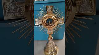 Custodia Eucaristíca, Ostensorio De 52 Cm De Altura.