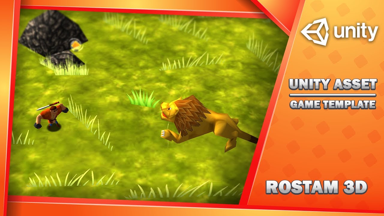 Rostam 3D - Game Template, video preview 7
