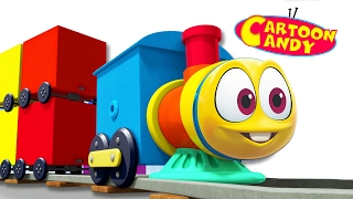 Colorful Trains | WonderBalls | Cartoons For Children | Cartoon Candy