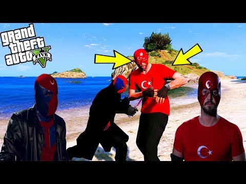 AKINCI VE AY YILDIZLI ADAM DÖVÜŞÜYOR! - GTA 5 AKINCI MODU