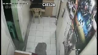 Aksidente Sa Computer Shop Nakuhaan Sa Cctv