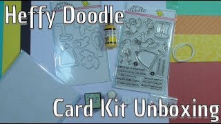 Unboxing Heffy Doodle Wingman Card Kit