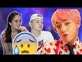 V IS ABOUT TO STEAL MY GIRL ? | My GF reacts to BTS V's Legendary Fancams (Her bias)