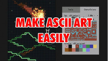 Playscii - The Open Source ASCII Art & Animation Program