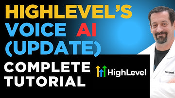Voice AI Complete Tutorial - HighLevel UPDATE!