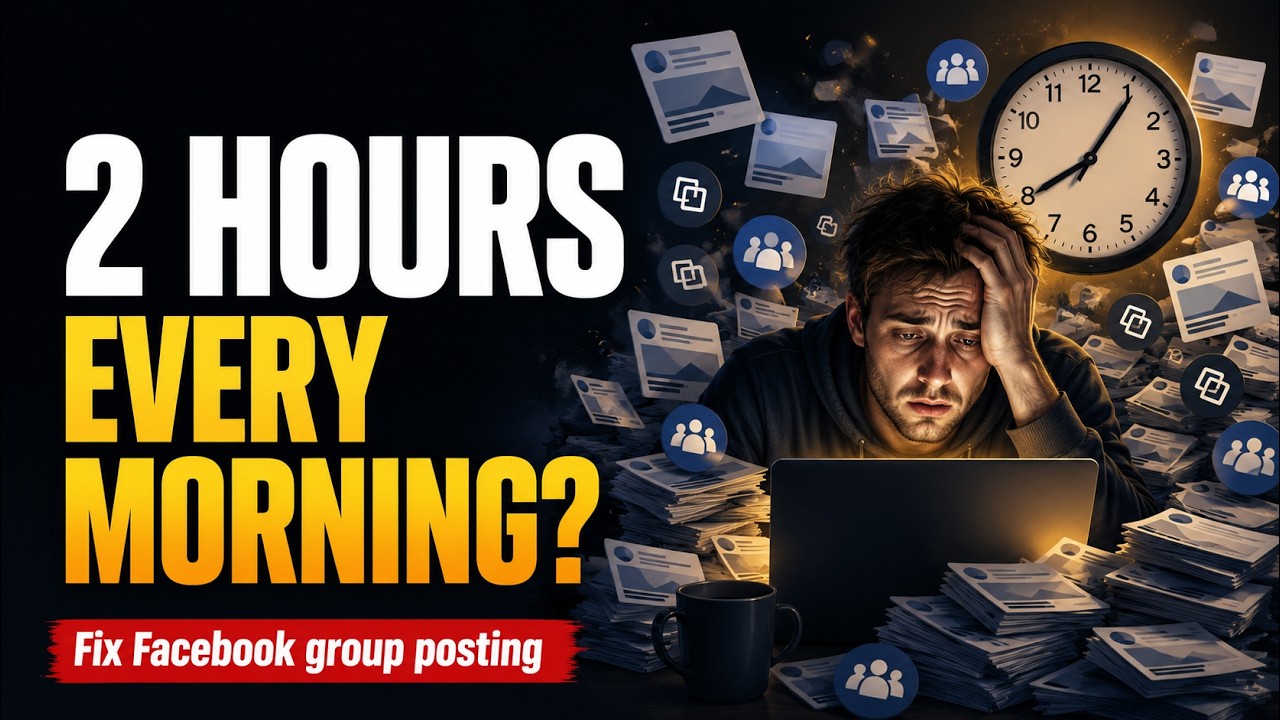 MultiGroupPoster demo — posting to multiple Facebook groups at once