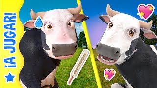 🌡️ ¡AYUDAMOS A LOS ANIMALES DE LA GRANJA A SENTIRSE MEJOR! 👨🏻‍🌾 A JUGAR 🥳 screenshot 2