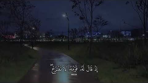 جزء 19 | تلاوة هادئة آيات من سورة القصص بصوت جدًا جميل - محمد بوحسون ✨ .