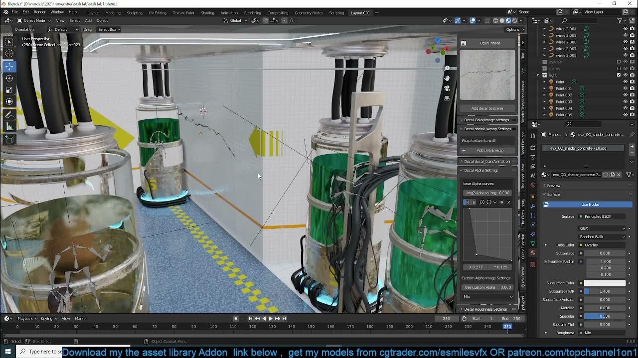 new quick texture decal addon for blender YouTube