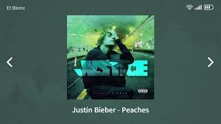 Justin Bieber - Peaches [ 1시간 ]