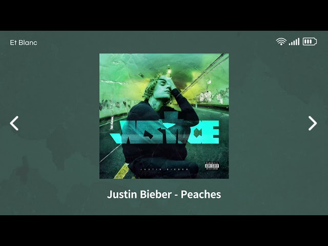 Justin Bieber - Peaches [ 1시간 ] class=