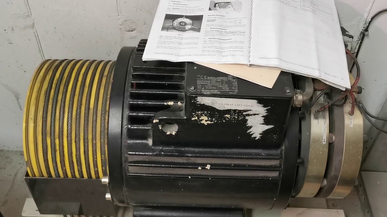 Moteur synchrone pour ascenseur