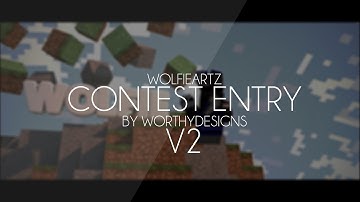 #64 Intro • WolfieArtz Contest Entry V2 • By WorthyDesigns | Better CC and turned RSMB settings up