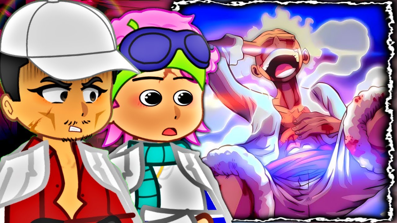 🇺🇸/🇪🇸/🇧🇷 One Piece Marines React to Luffy, Gear 5, JoyBoy, Egghead – Gacha React