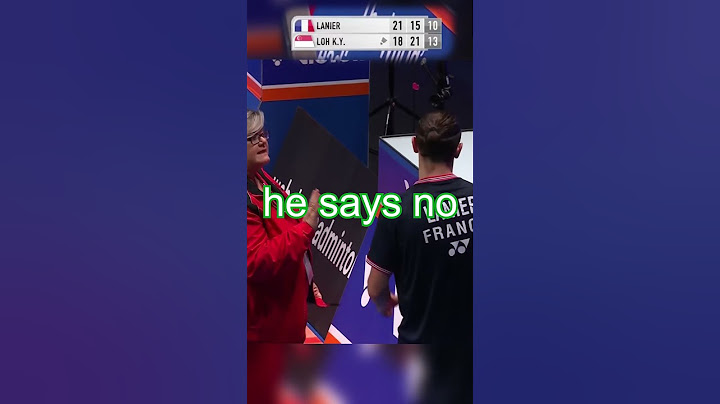 RED CARD 🟥 but he still WON! Alex Lanier vs Loh Kean Yew (Denmark Open 2024)