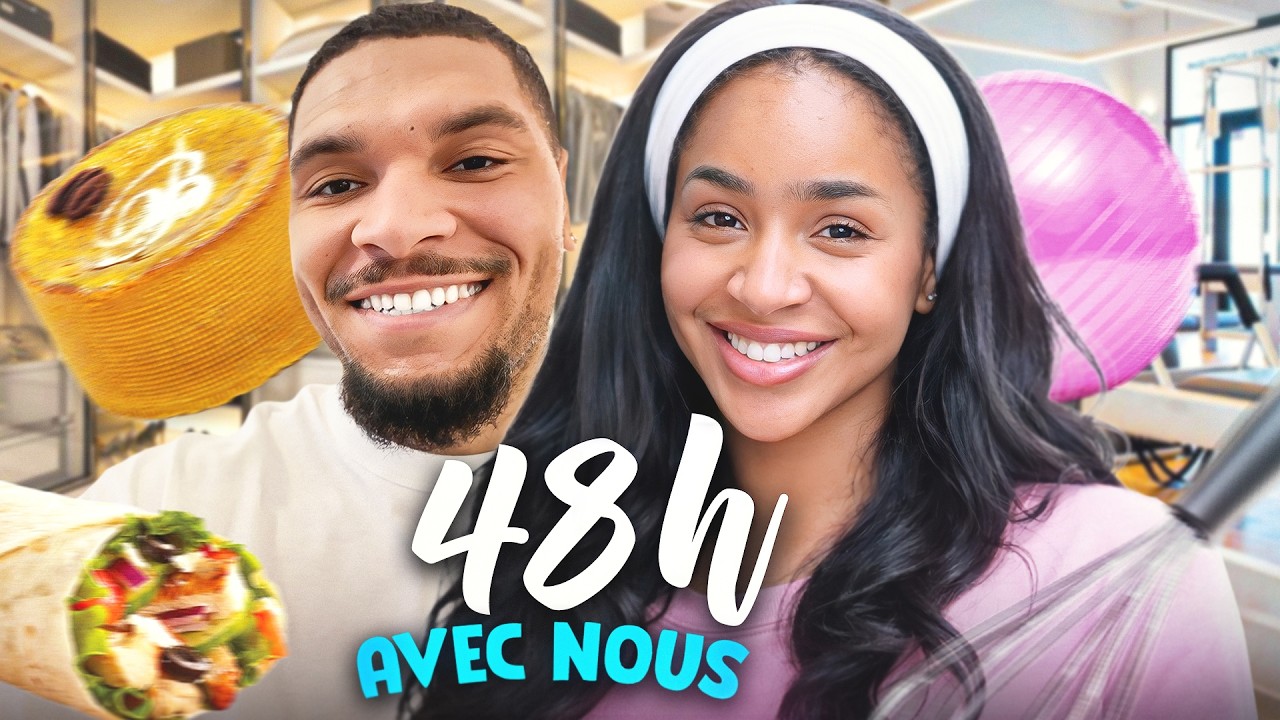 48H AVEC NOUS : On teste le pilate en couple + Dégustation Flans + Soirée Jeux + Vide Dressing 