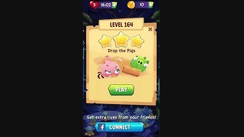Angry Birds Stella Pop Gameplay!- Level 164 Mushroom Cave Levels!