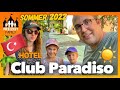 Club paradiso hotel alanya  trkei urlaub sommer 2022  freizeit family