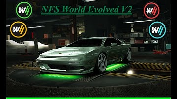 NFS World Evolved V2 daily challenge series (B class, win the race, Esprit) Team 22