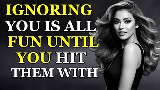 They Think IGNORING YOU is All Fun Until You Hit them with SILENCE | Stoicism - Stoic Bux