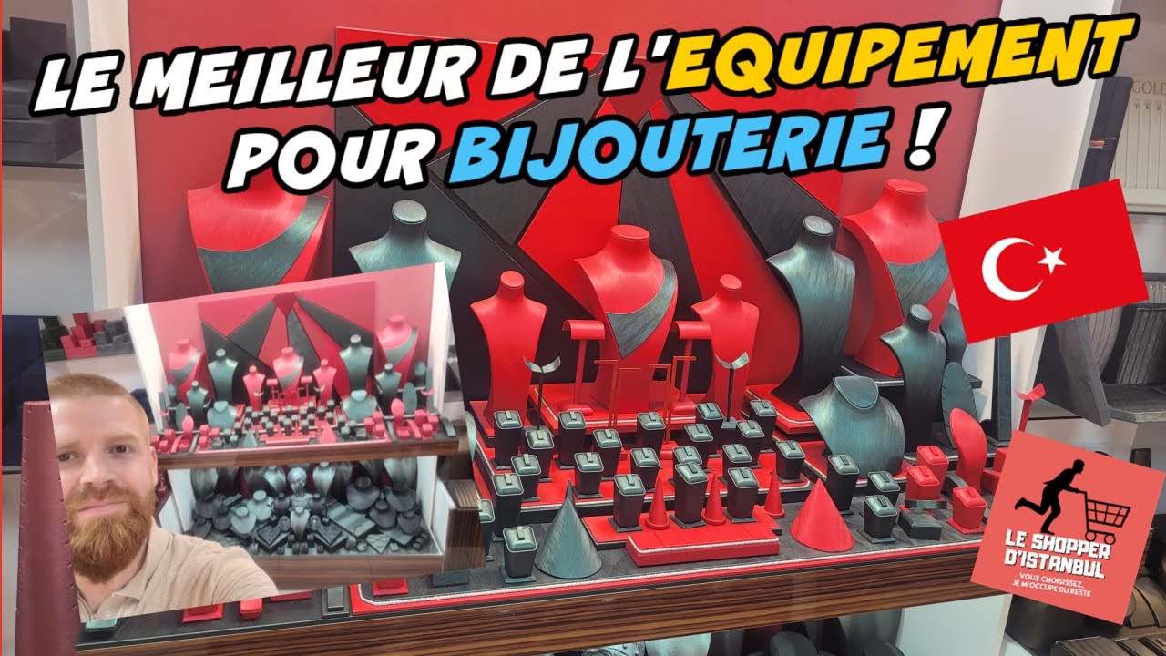 équipement bijoutier : Les plus beaux présentoirs, coffrets et équipement pour les bijouterie !